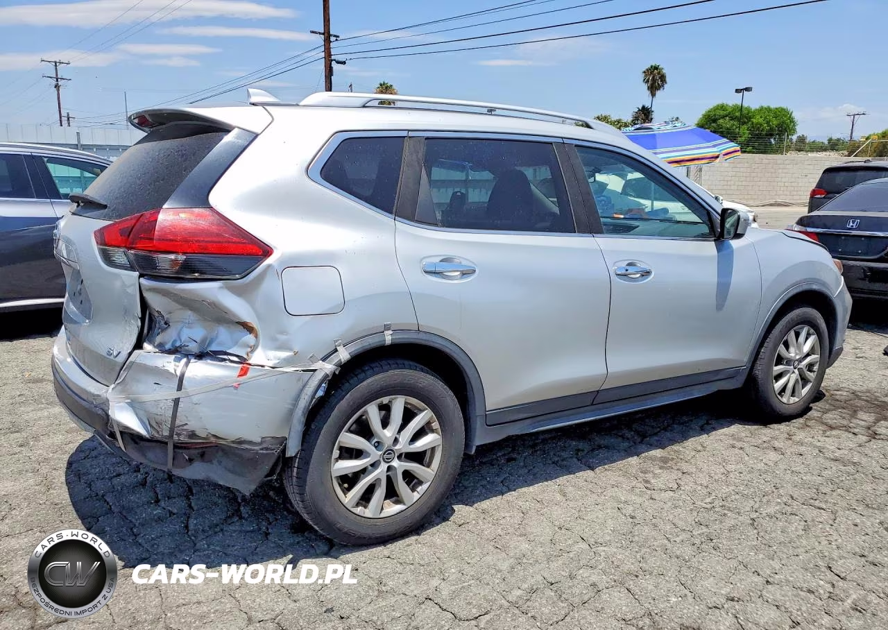 2017 Nissan Rogue Sv VIN:JN8AT2MT8HW396011 - 3