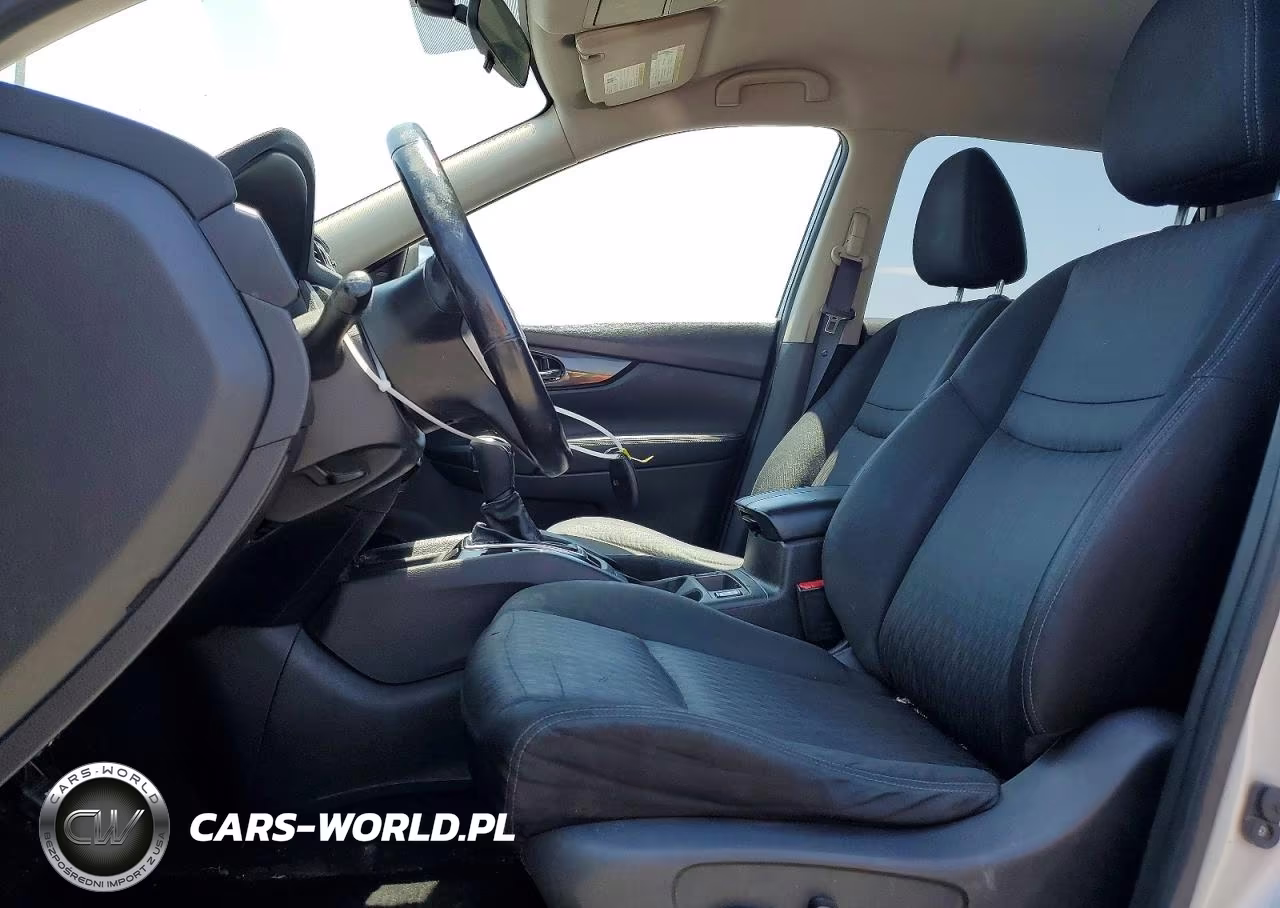 2017 Nissan Rogue Sv VIN:JN8AT2MT8HW396011 - 7