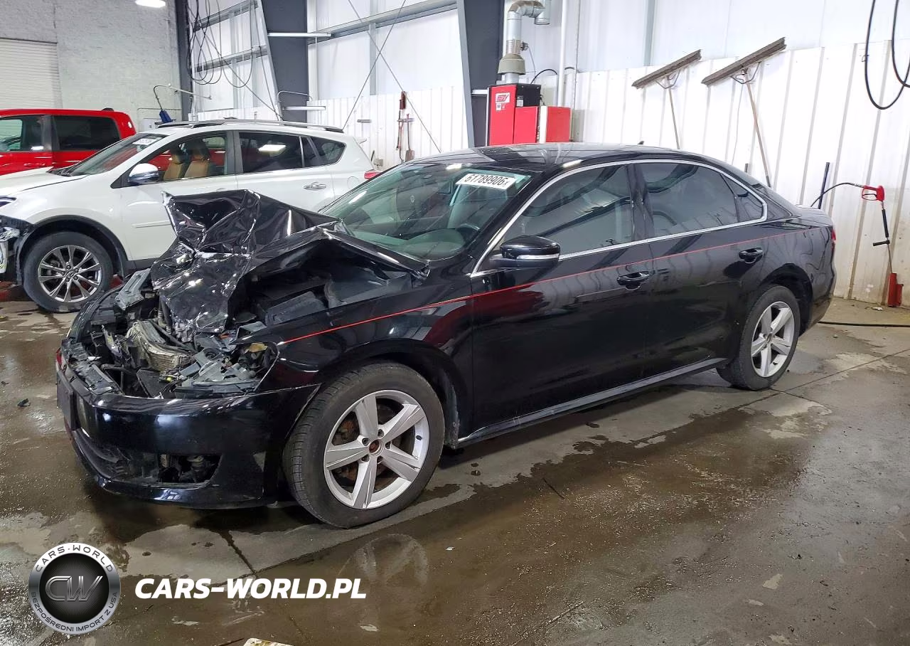2015 Volkswagen Passat Se VIN:1VWBV7A38FC016317 - 1