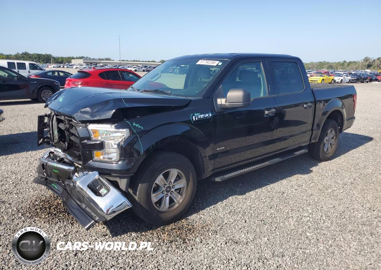 2017 Ford F150 Supercrew VIN:1FTEW1CP2HFC50416 - 1