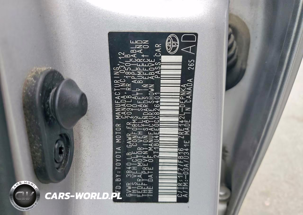 2012 Toyota Corolla Le VIN:2T1BU4EE0CC826401 - 12