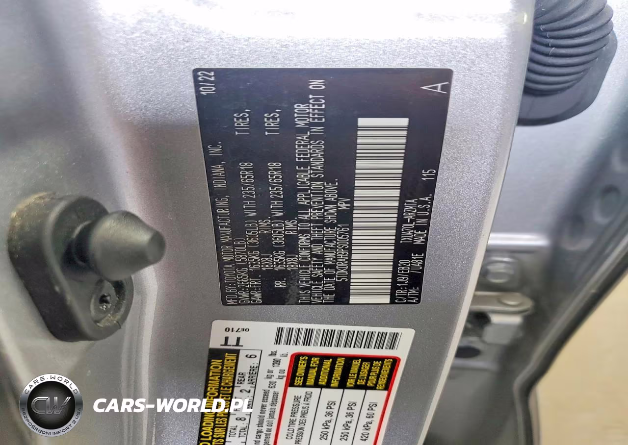 2023 Toyota Highlander Xle VIN:5TDKDRAH9PS005761 - 13