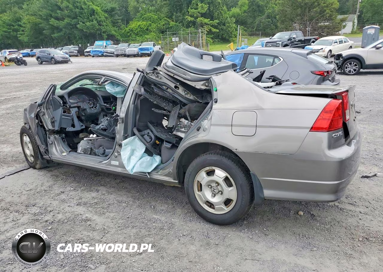 2004 Honda Civic Hybrid VIN:JHMES96604S020984 - 2