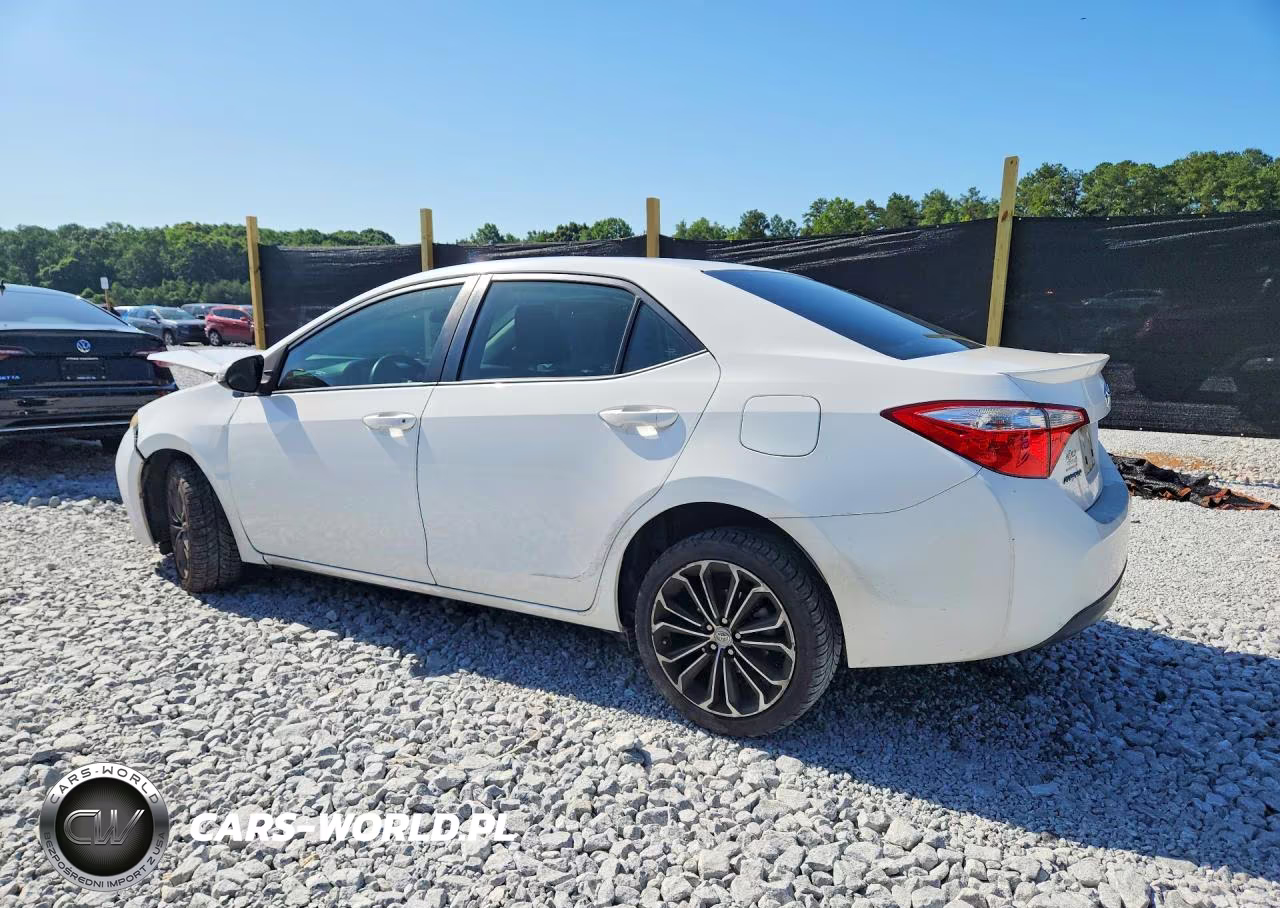 2015 Toyota Corolla S Plus VIN:2T1BURHEXFC369934 - 2