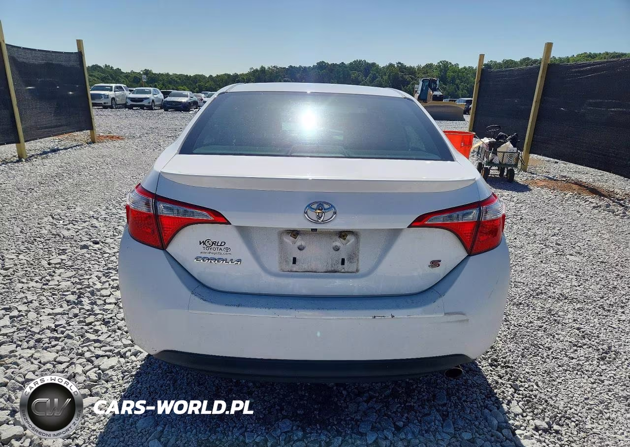 2015 Toyota Corolla S Plus VIN:2T1BURHEXFC369934 - 6