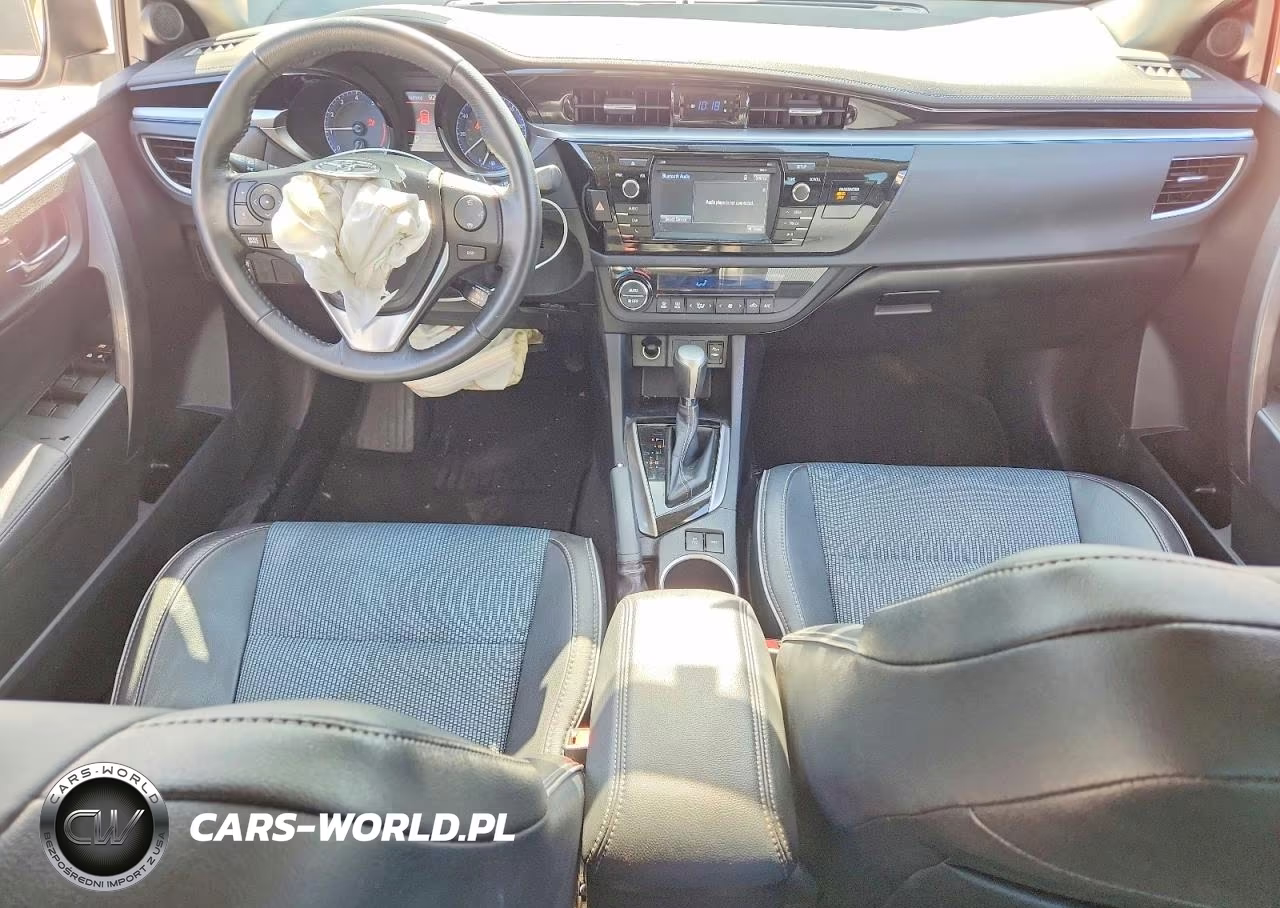 2015 Toyota Corolla S Plus VIN:2T1BURHEXFC369934 - 8