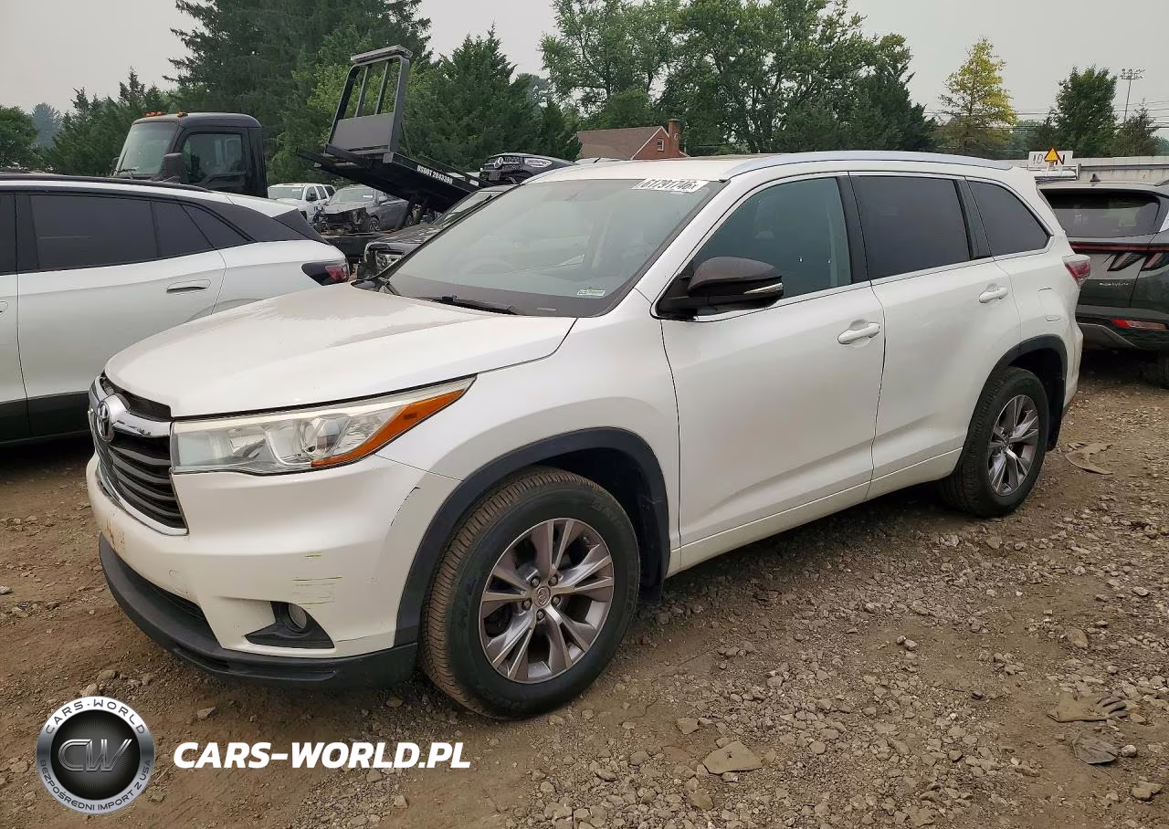 2015 Toyota Highlander Xle