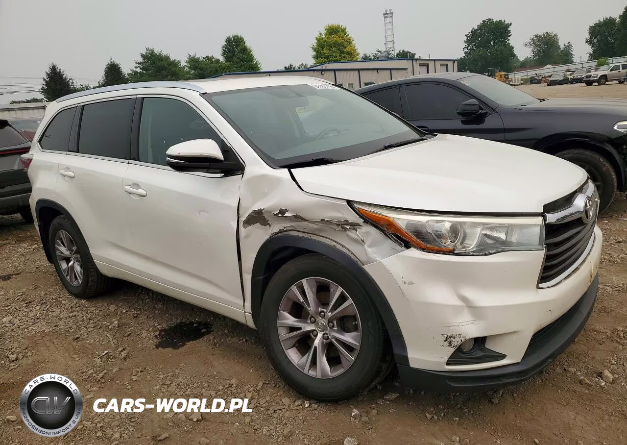 2015 Toyota Highlander Xle VIN:5TDJKRFHXFS150476 - 4