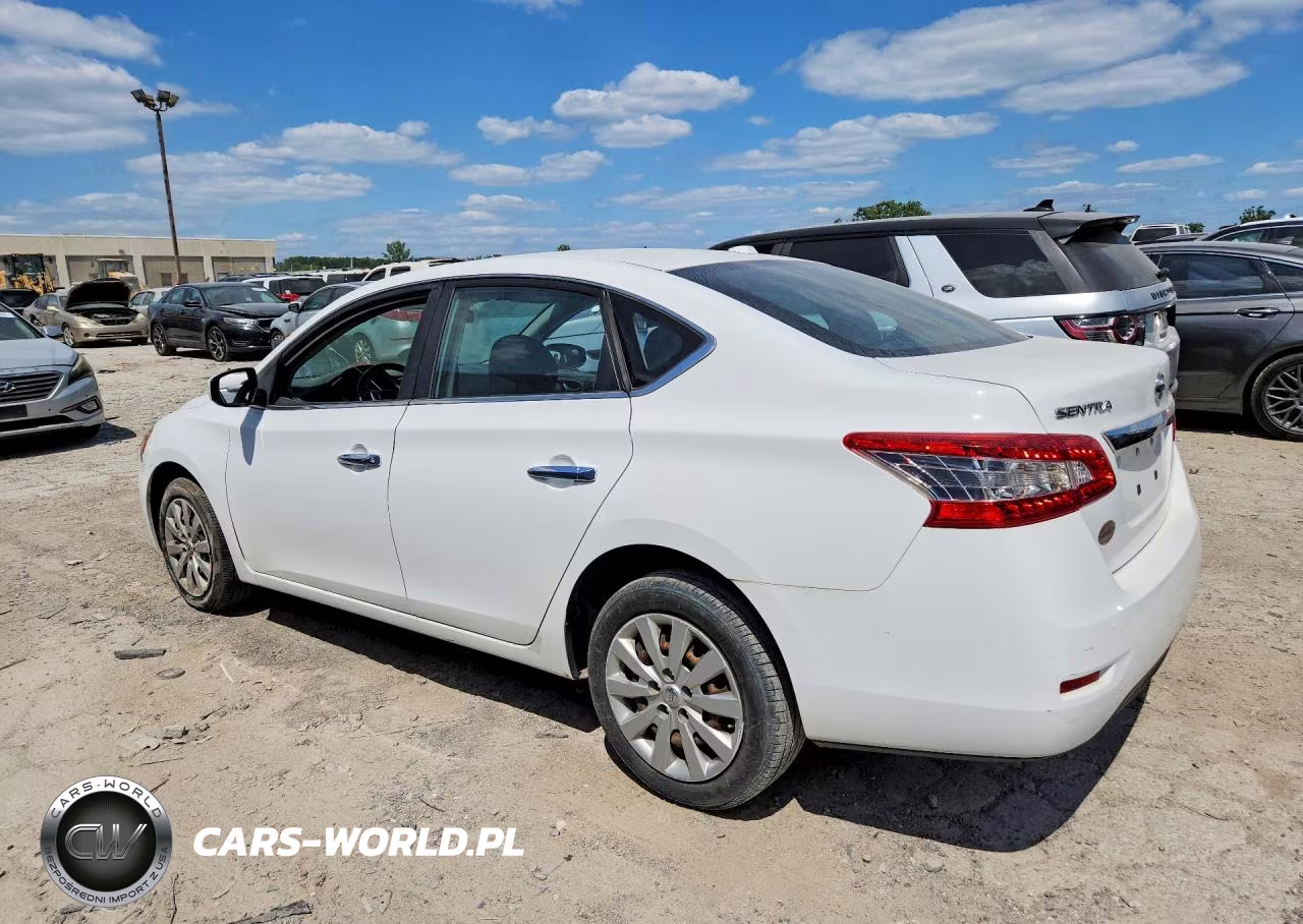 2015 Nissan Sentra Sv VIN:3N1AB7AP7FL662689 - 2