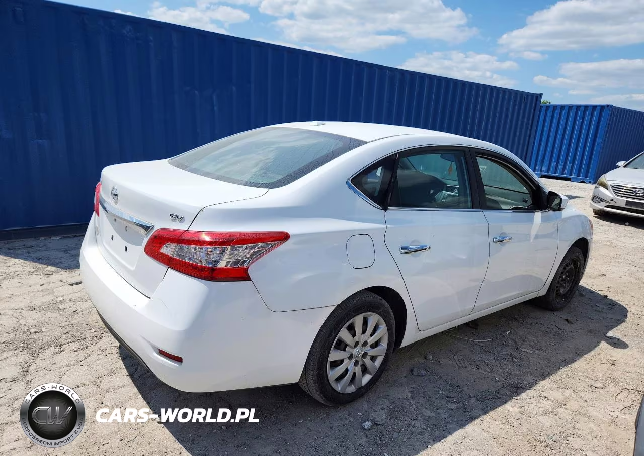 2015 Nissan Sentra Sv VIN:3N1AB7AP7FL662689 - 3