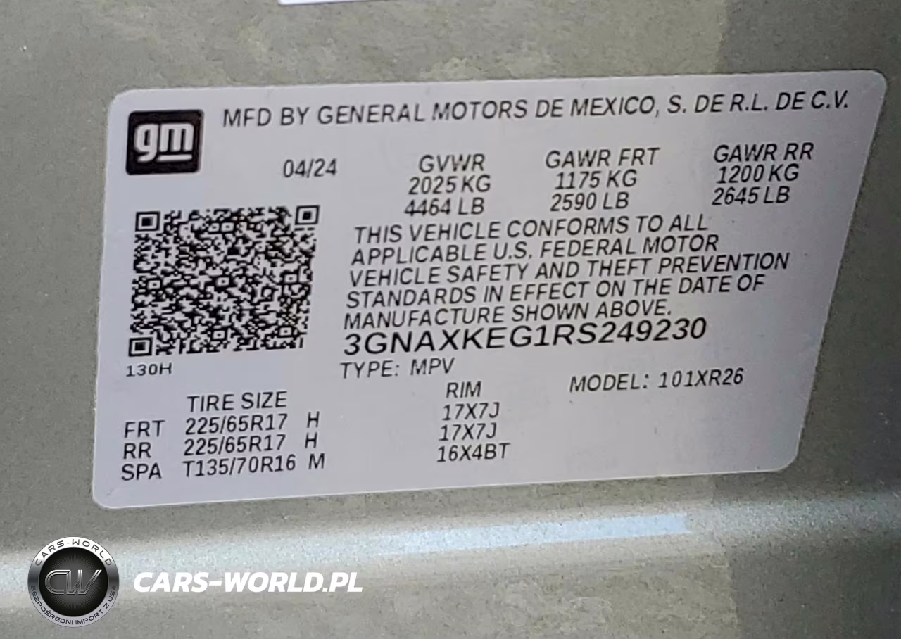 2024 Chevrolet Equinox Lt VIN:3GNAXKEG1RS249230 - 14