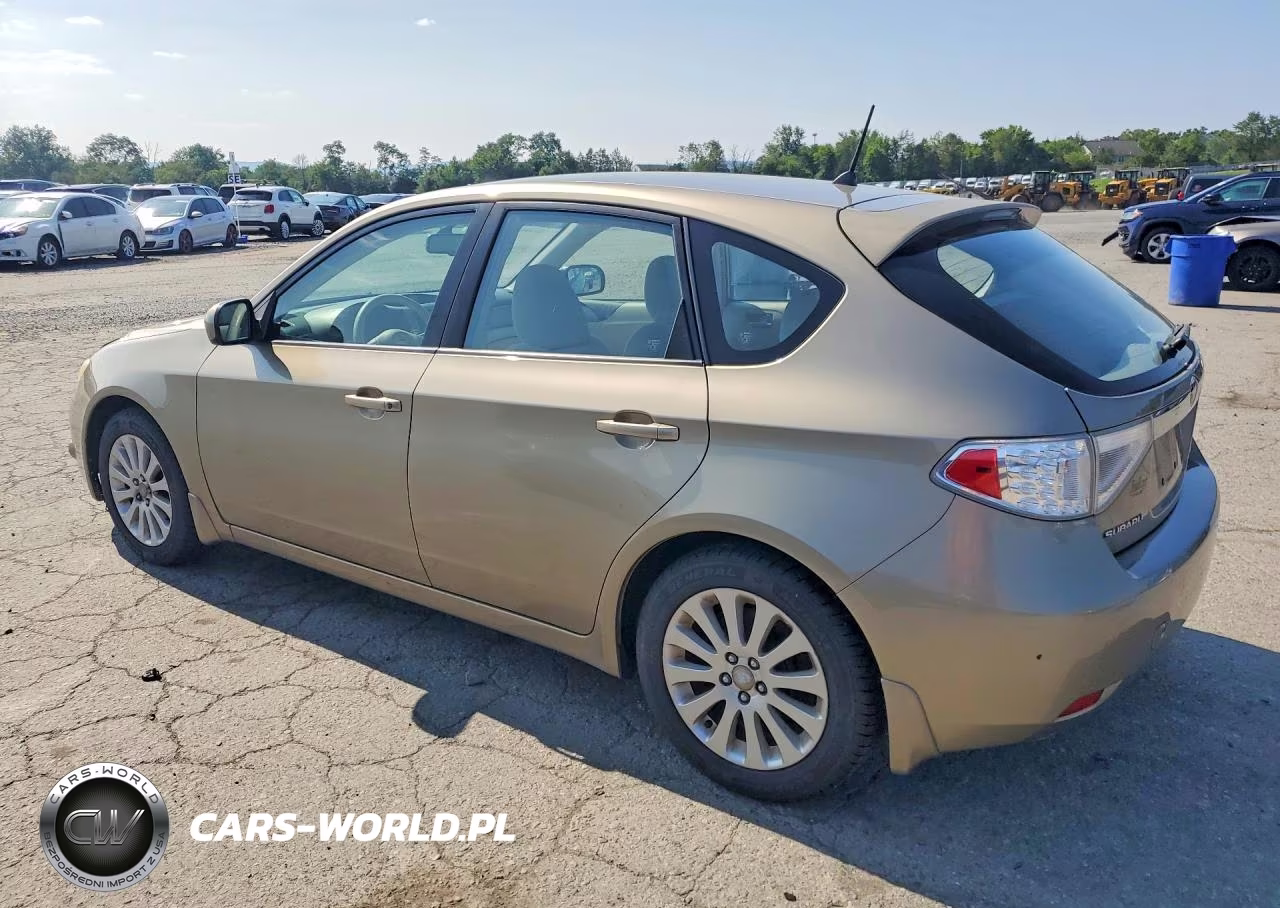2008 Subaru Impreza 2.5I VIN:JF1GH61648H822204 - 2