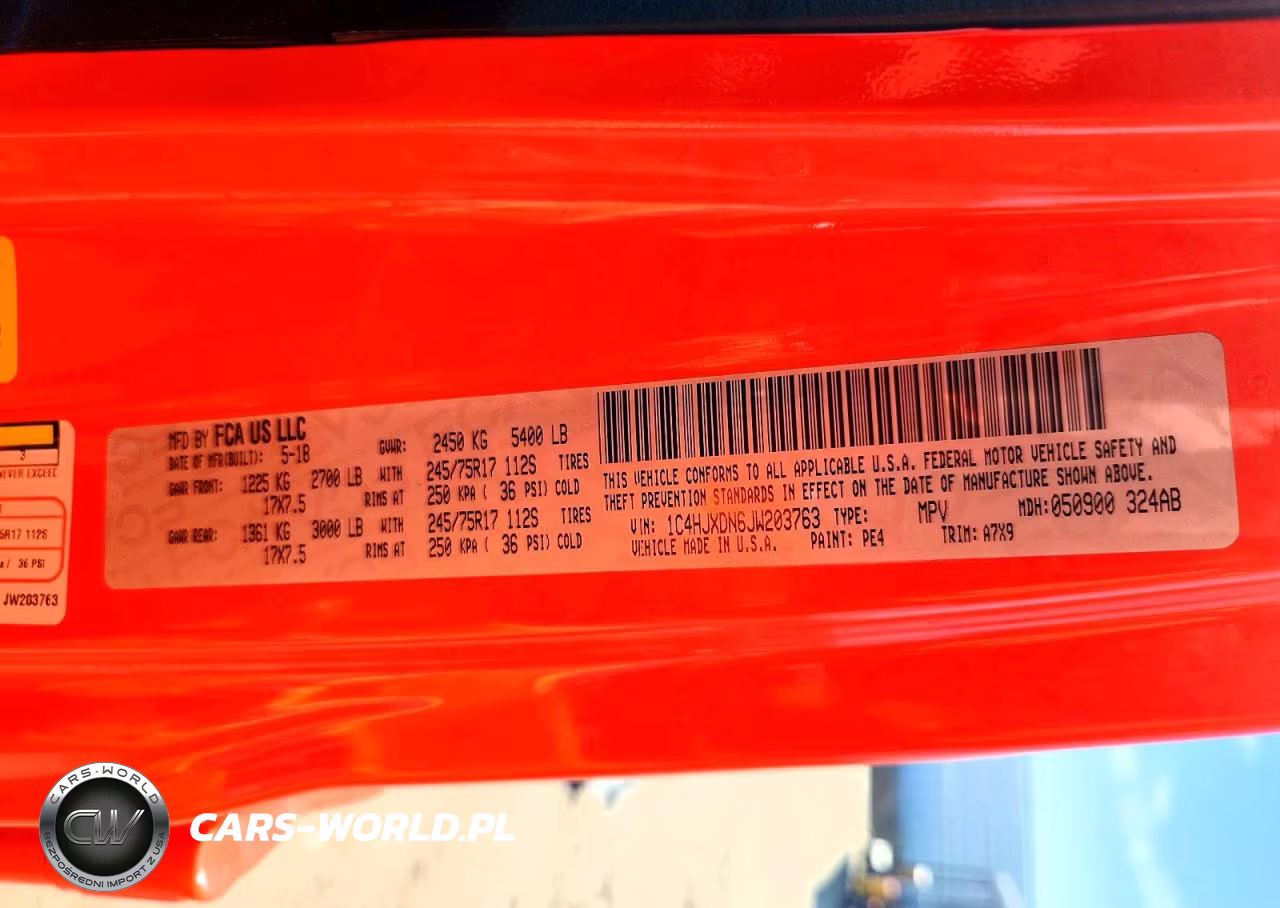 2018 Jeep Wrangler Unlimited Sport VIN:1C4HJXDN6JW203763 - 12