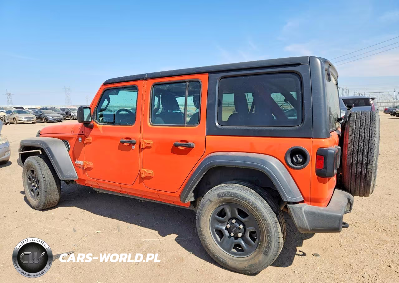 2018 Jeep Wrangler Unlimited Sport VIN:1C4HJXDN6JW203763 - 2