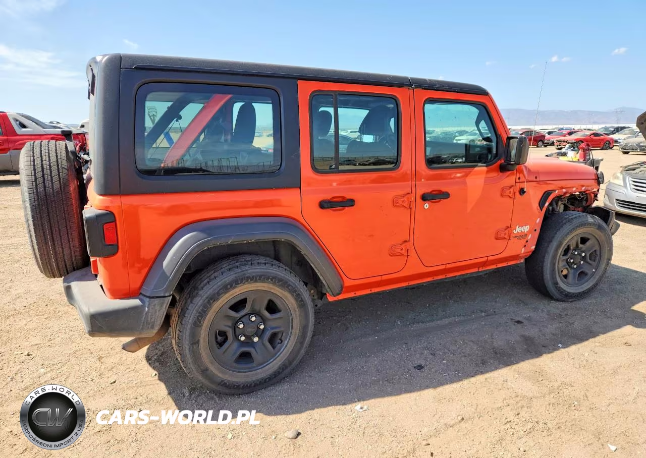 2018 Jeep Wrangler Unlimited Sport VIN:1C4HJXDN6JW203763 - 3