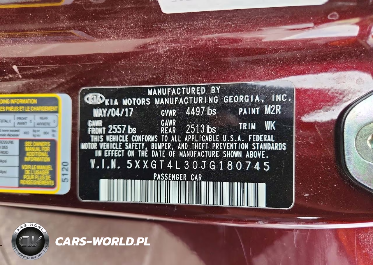 2018 Kia Optima Lx VIN:5XXGT4L30JG180745 - 12
