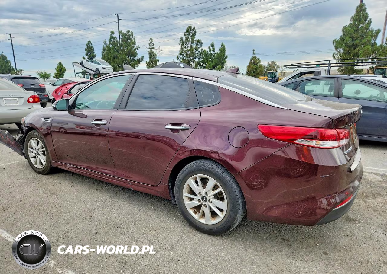 2018 Kia Optima Lx VIN:5XXGT4L30JG180745 - 2