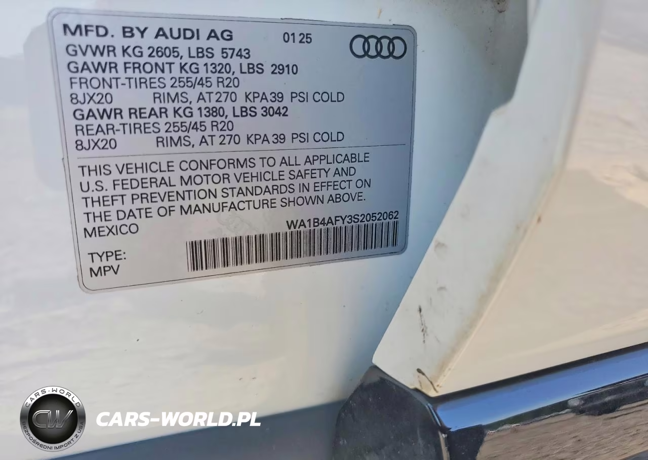 2025 Audi Sq5 Premium Plus VIN:WA1B4AFY3S2052062 - 13