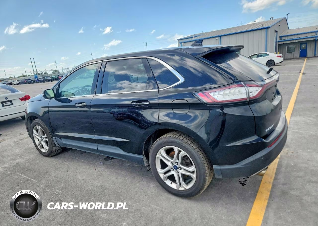 2017 Ford Edge Titanium VIN:2FMPK4K94HBB90497 - 2