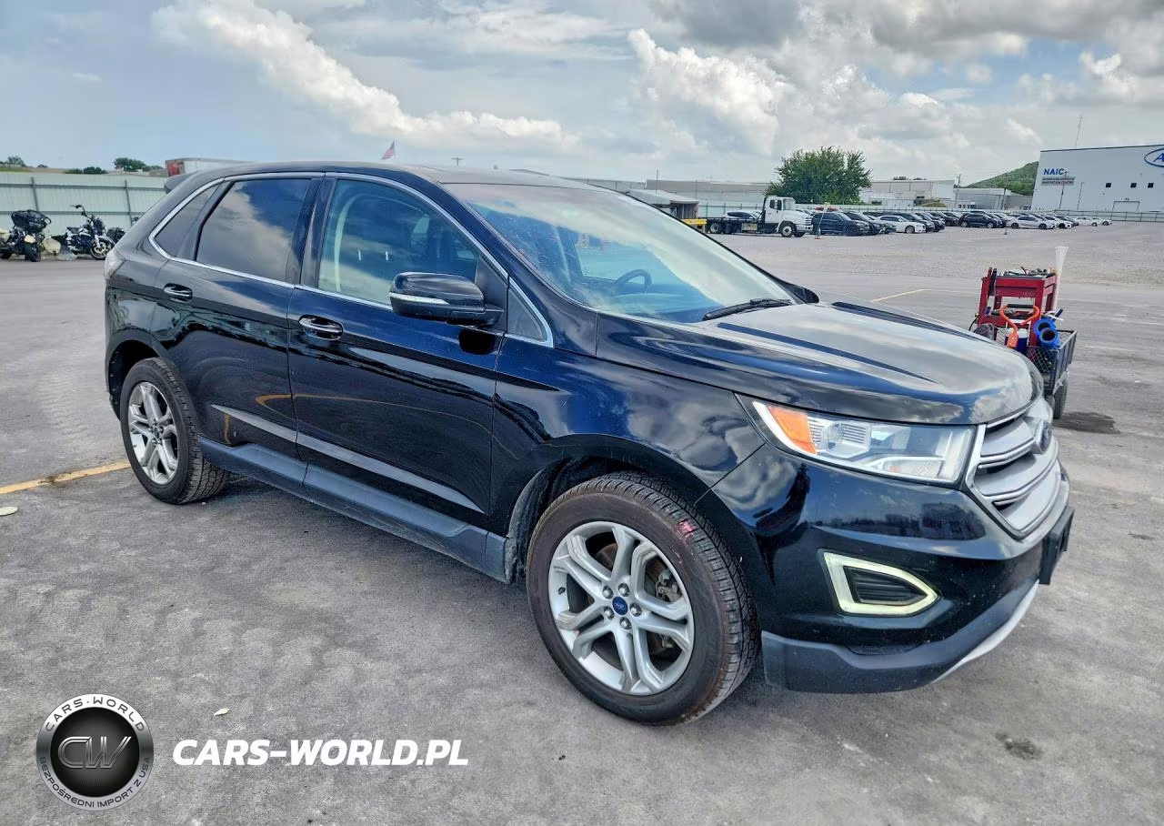2017 Ford Edge Titanium VIN:2FMPK4K94HBB90497 - 4