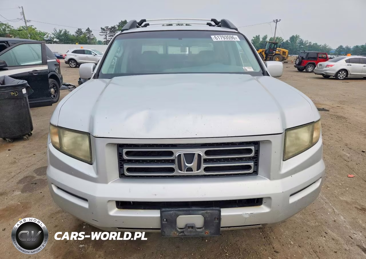 2008 Honda Ridgeline Rts VIN:2HJYK16498H525462 - 5