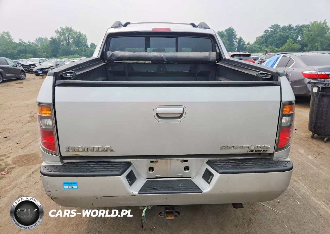 2008 Honda Ridgeline Rts VIN:2HJYK16498H525462 - 6