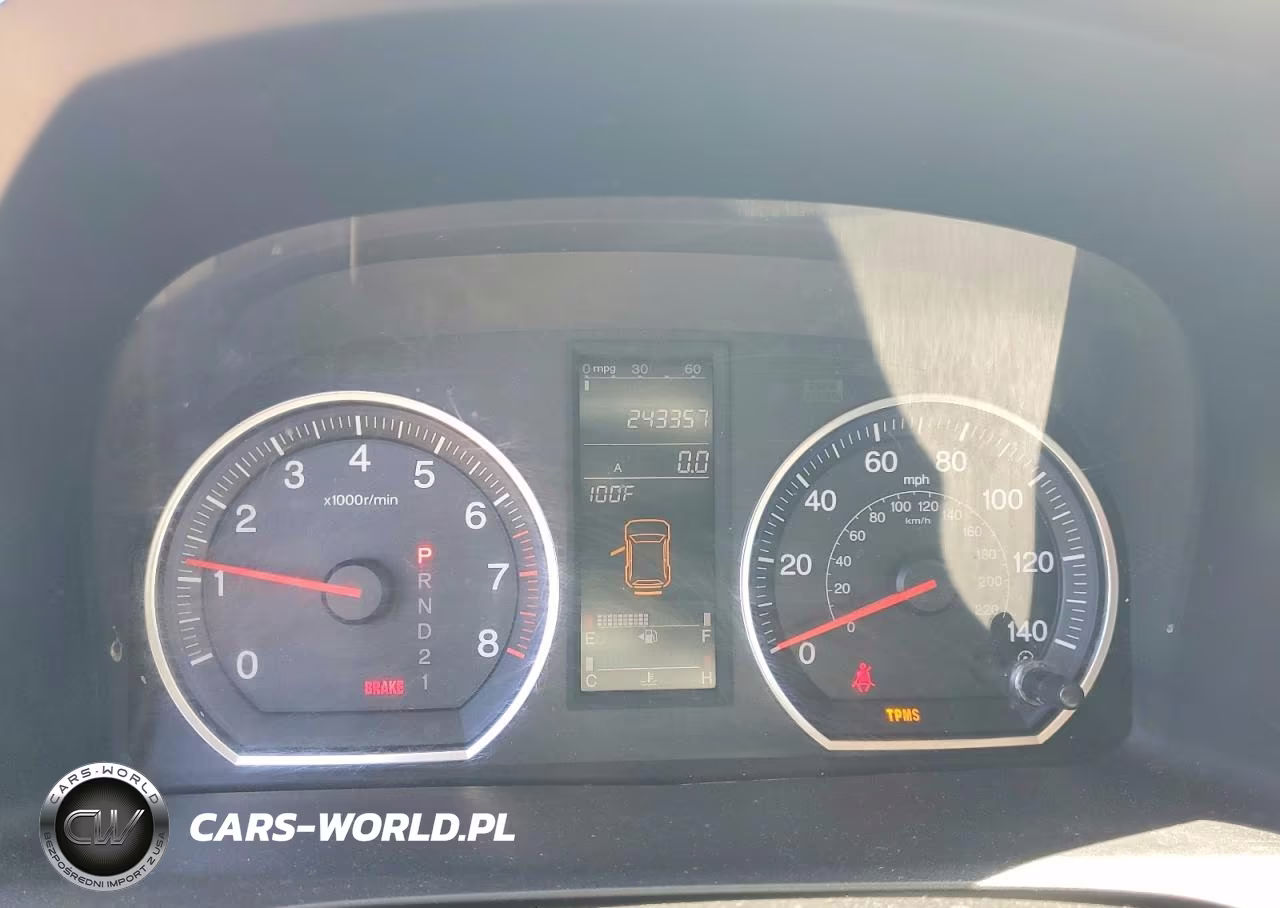 2007 Honda Cr-V Exl VIN:JHLRE38707C071724 - 9