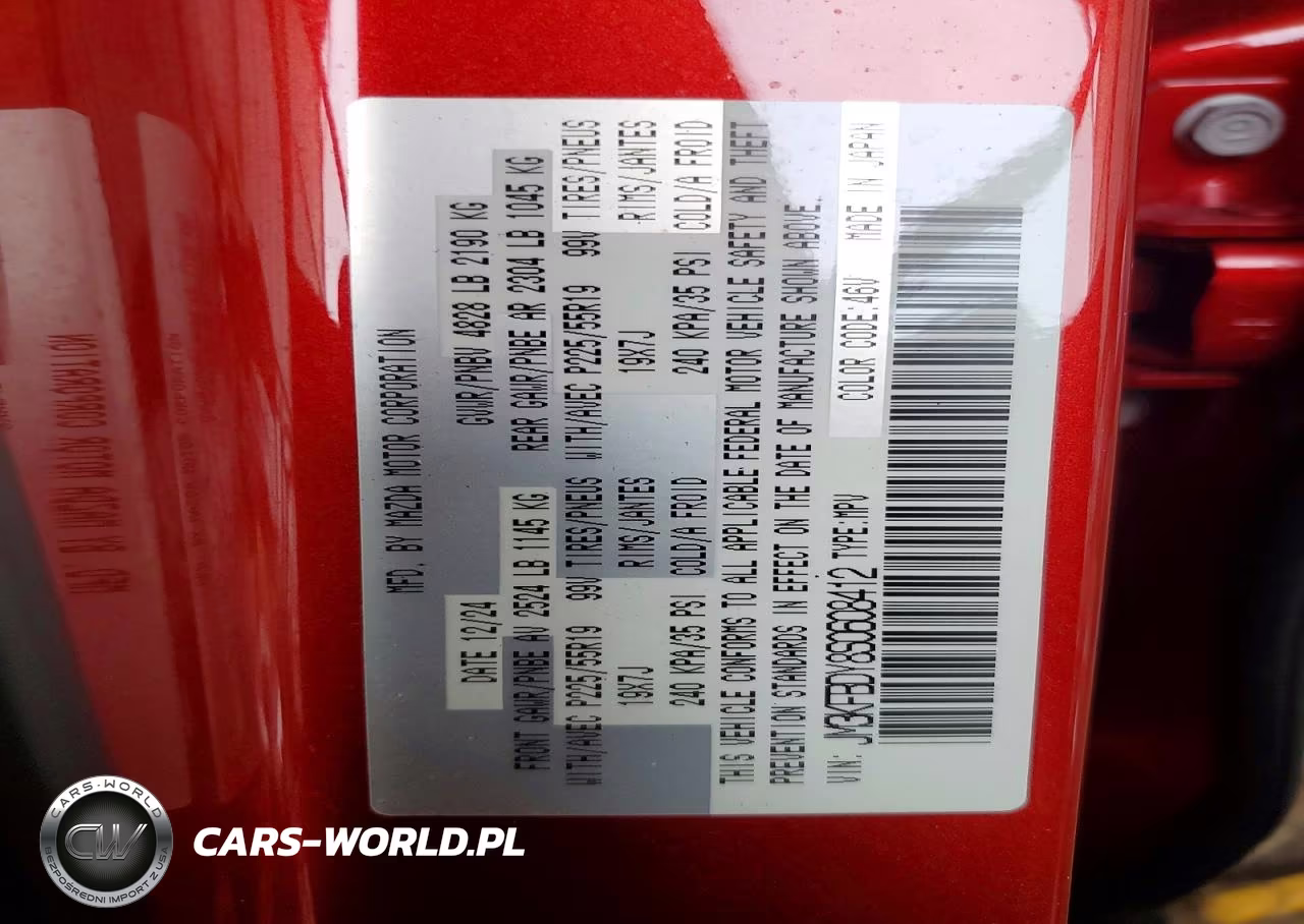 2025 Mazda Cx-5 Premium VIN:JM3KFBDY8S0608412 - 13
