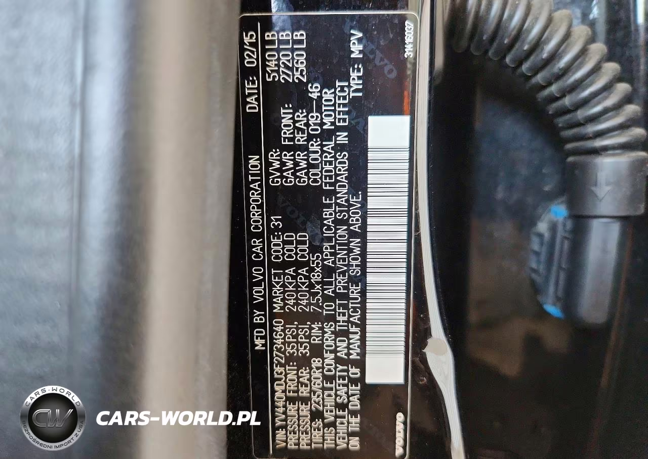 2015 Volvo Xc60 T5 VIN:YV440MDJ3F2734640 - 12