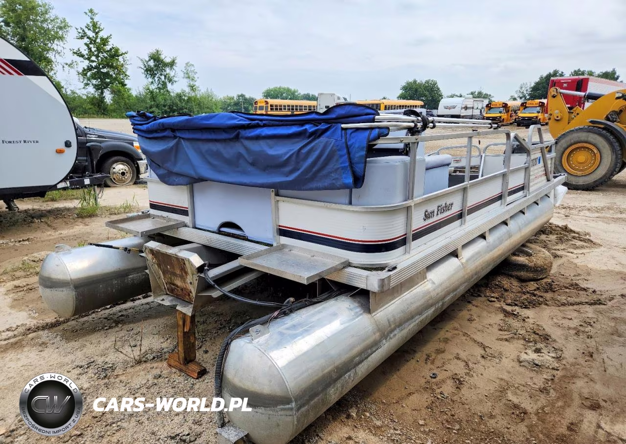 1988 Sea Nymph Sunfisher Pontoon Boat VIN:SEA25058E888 - 4
