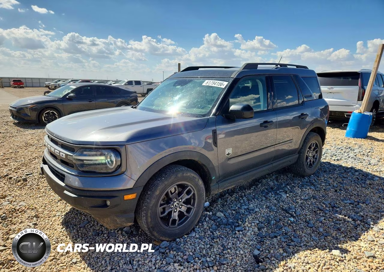 2021 Ford Bronco Sport Big Bend VIN:3FMCR9B62MRA79889 - 1