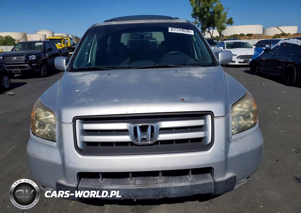 2007 Honda Pilot Exl VIN:5FNYF18617B011472 - 5