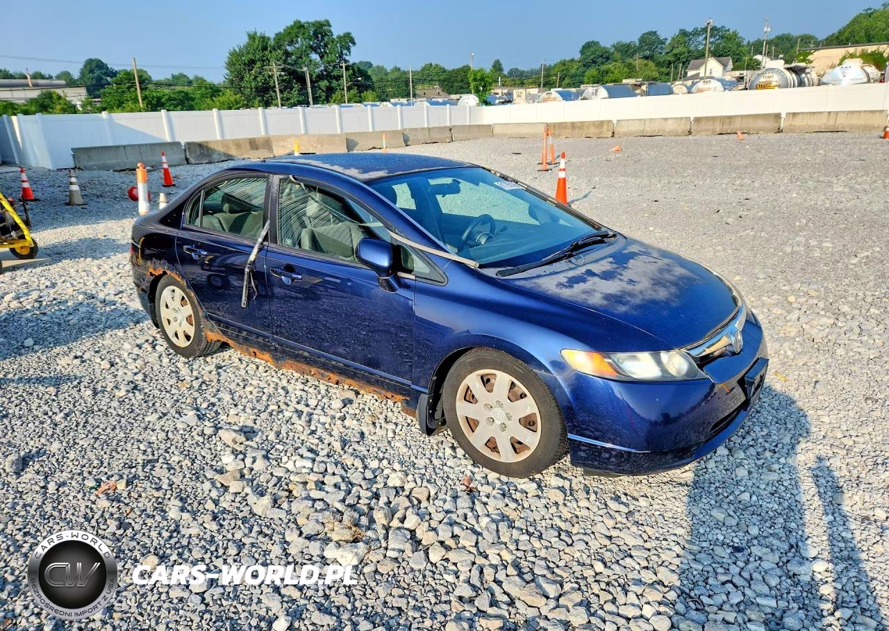 2006 Honda Civic Lx VIN:JHMFA16536S002417 - 4