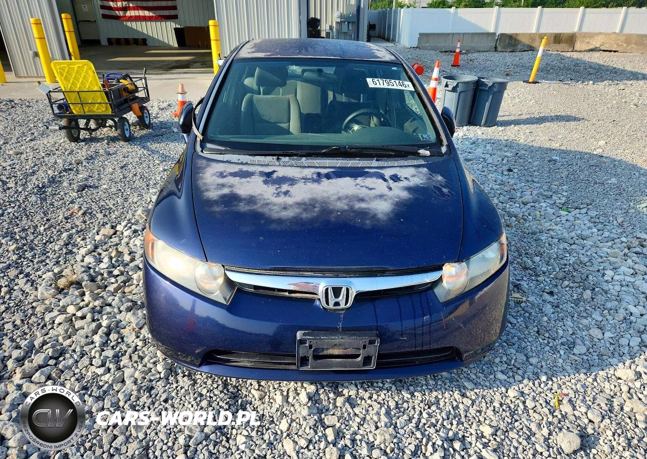 2006 Honda Civic Lx VIN:JHMFA16536S002417 - 5