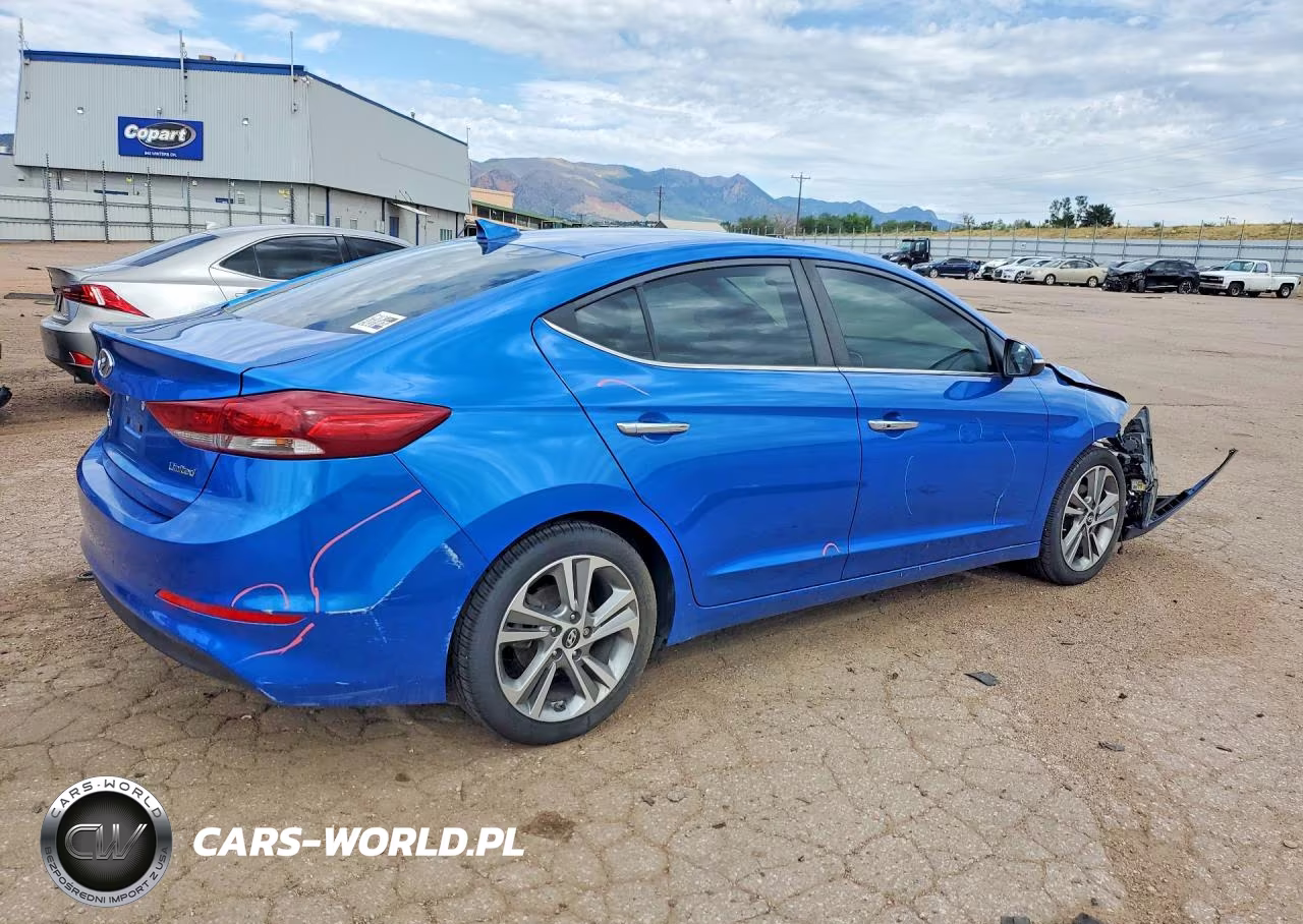 2017 Hyundai Elantra Limited VIN:KMHD84LF0HU359799 - 3