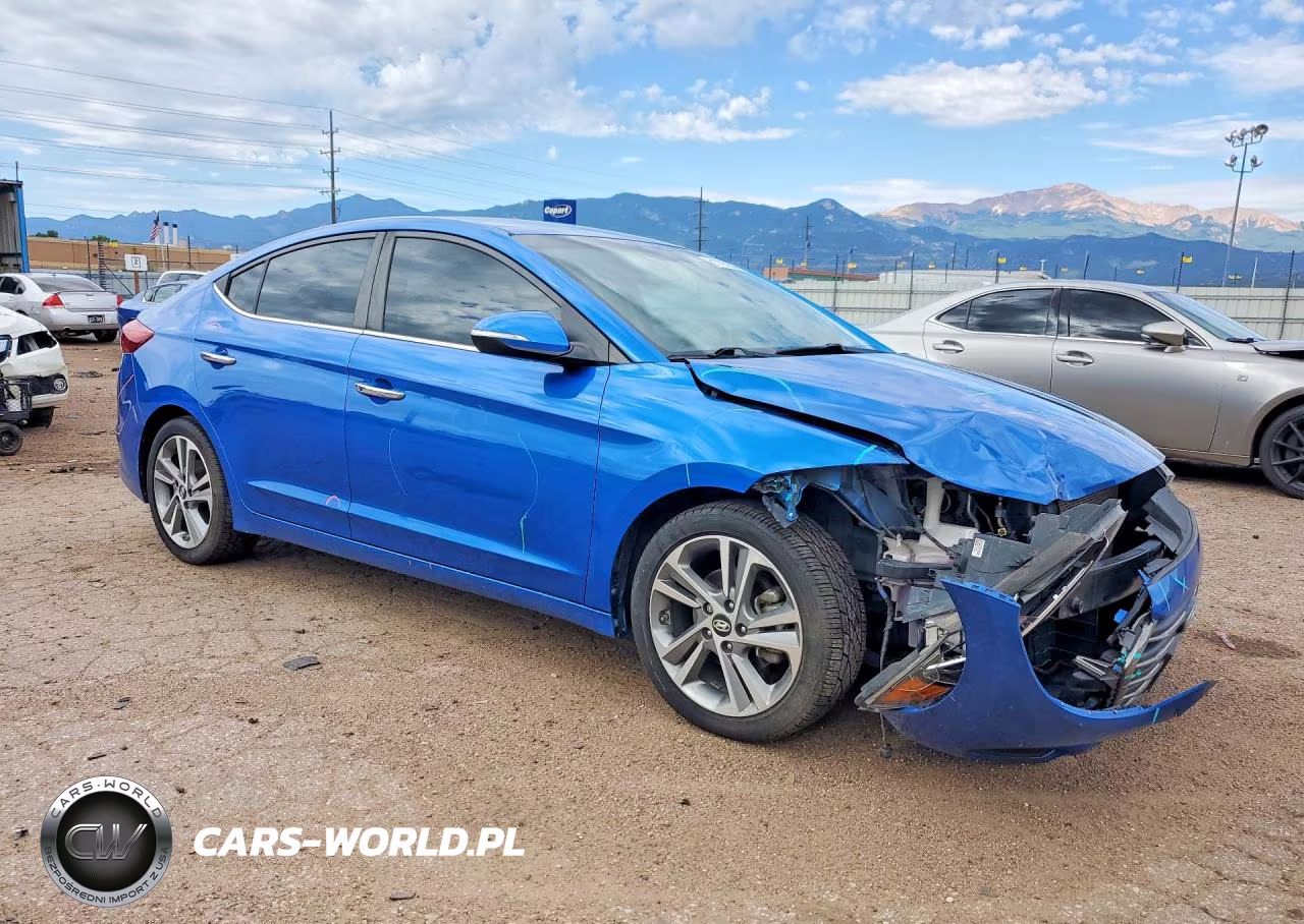 2017 Hyundai Elantra Limited VIN:KMHD84LF0HU359799 - 4
