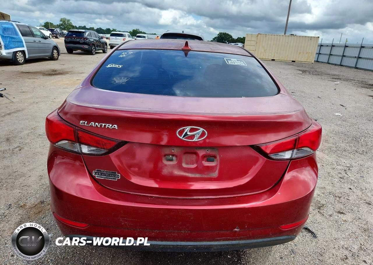 2015 Hyundai Elantra VIN:5NPDH4AE3FH568007 - 6