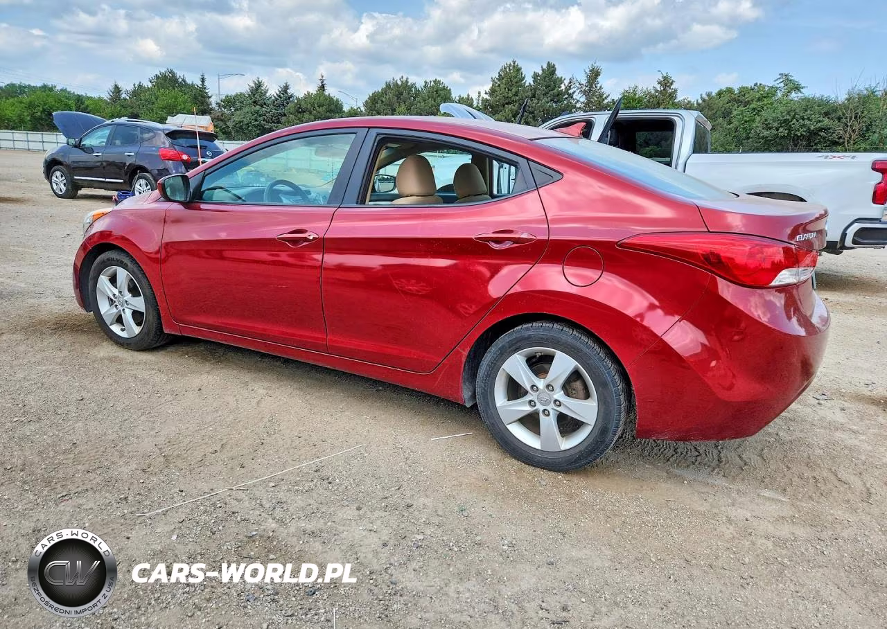 2013 Hyundai Elantra Gls VIN:5NPDH4AE1DH448316 - 2