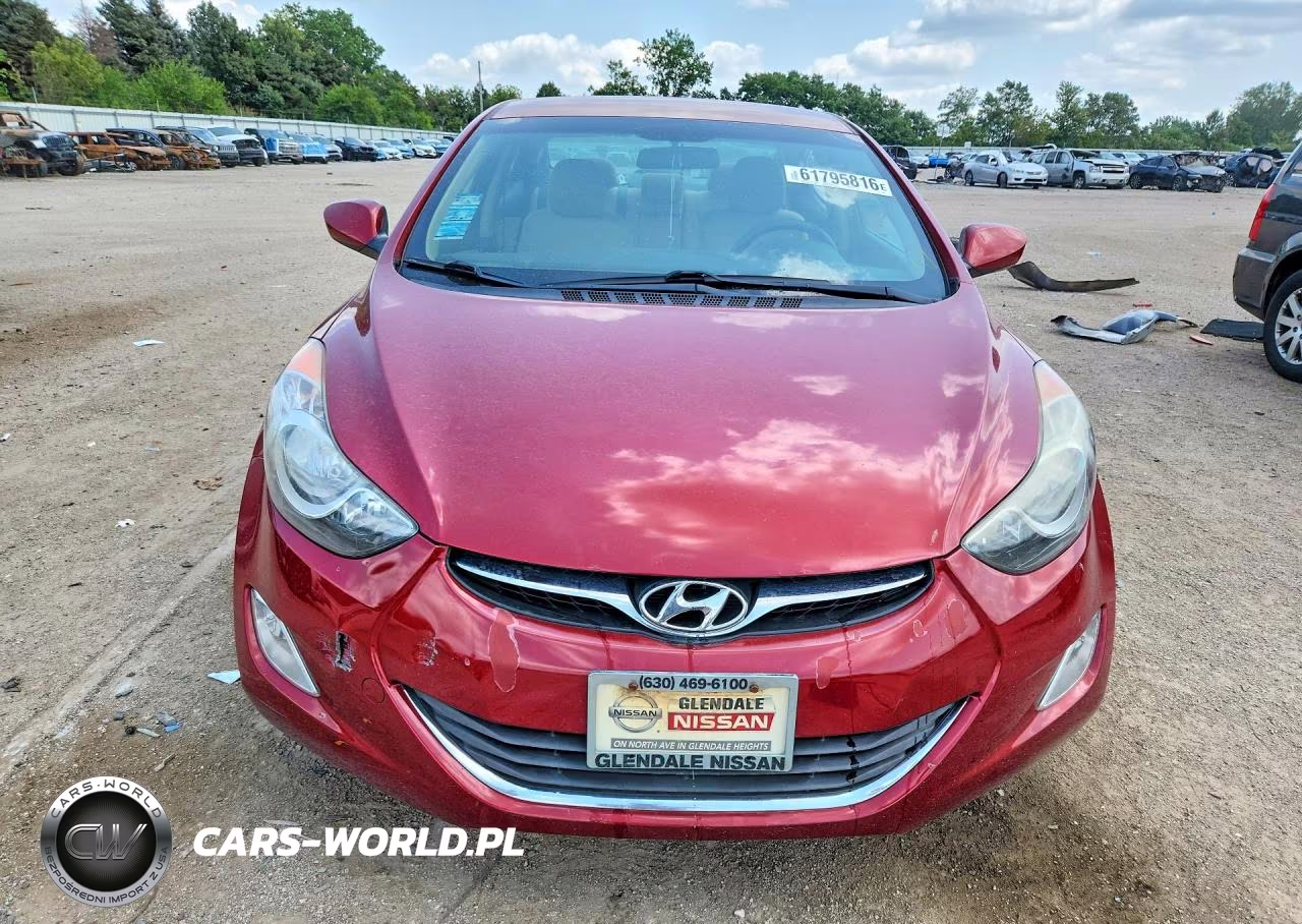 2013 Hyundai Elantra Gls VIN:5NPDH4AE1DH448316 - 5