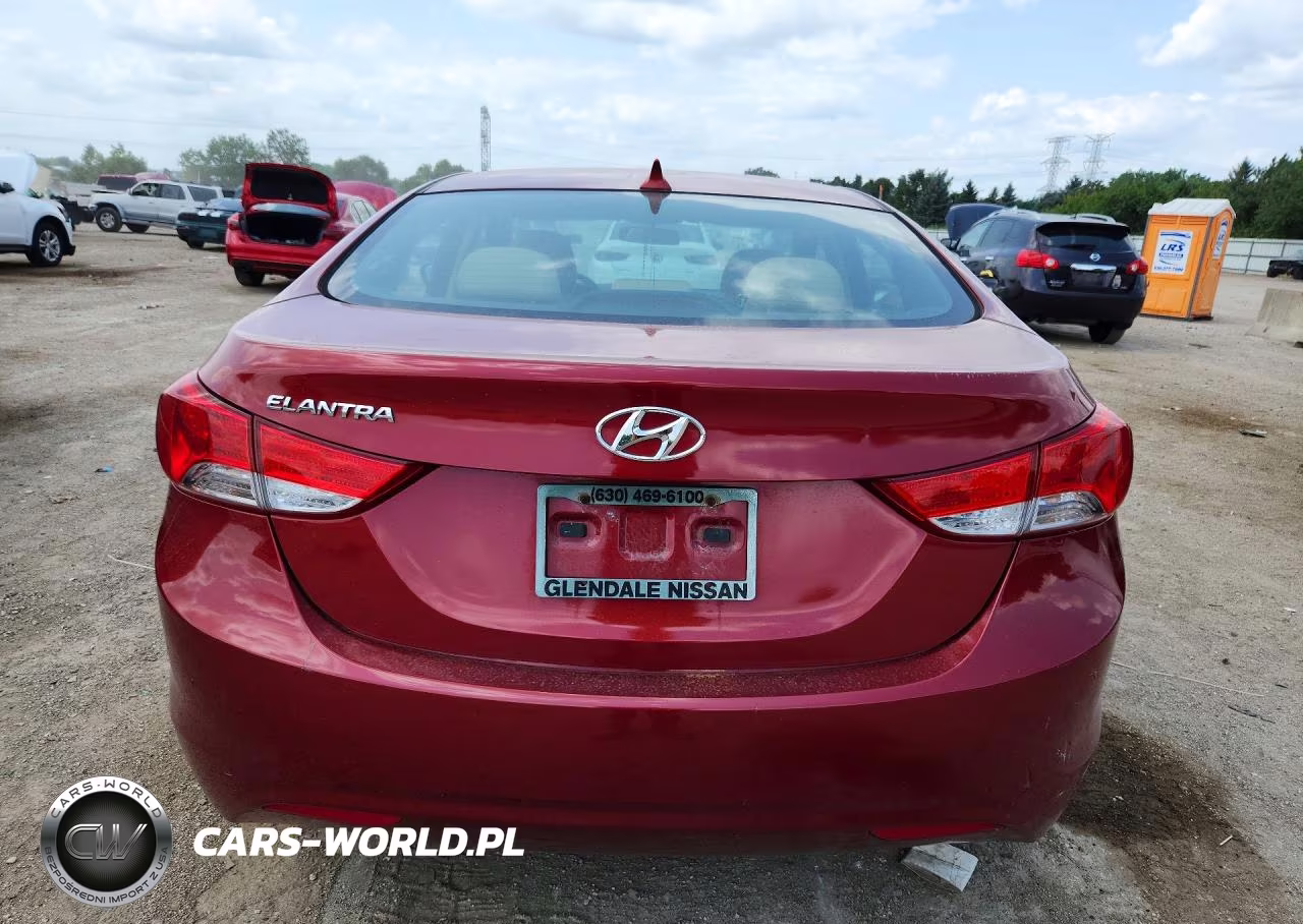 2013 Hyundai Elantra Gls VIN:5NPDH4AE1DH448316 - 6
