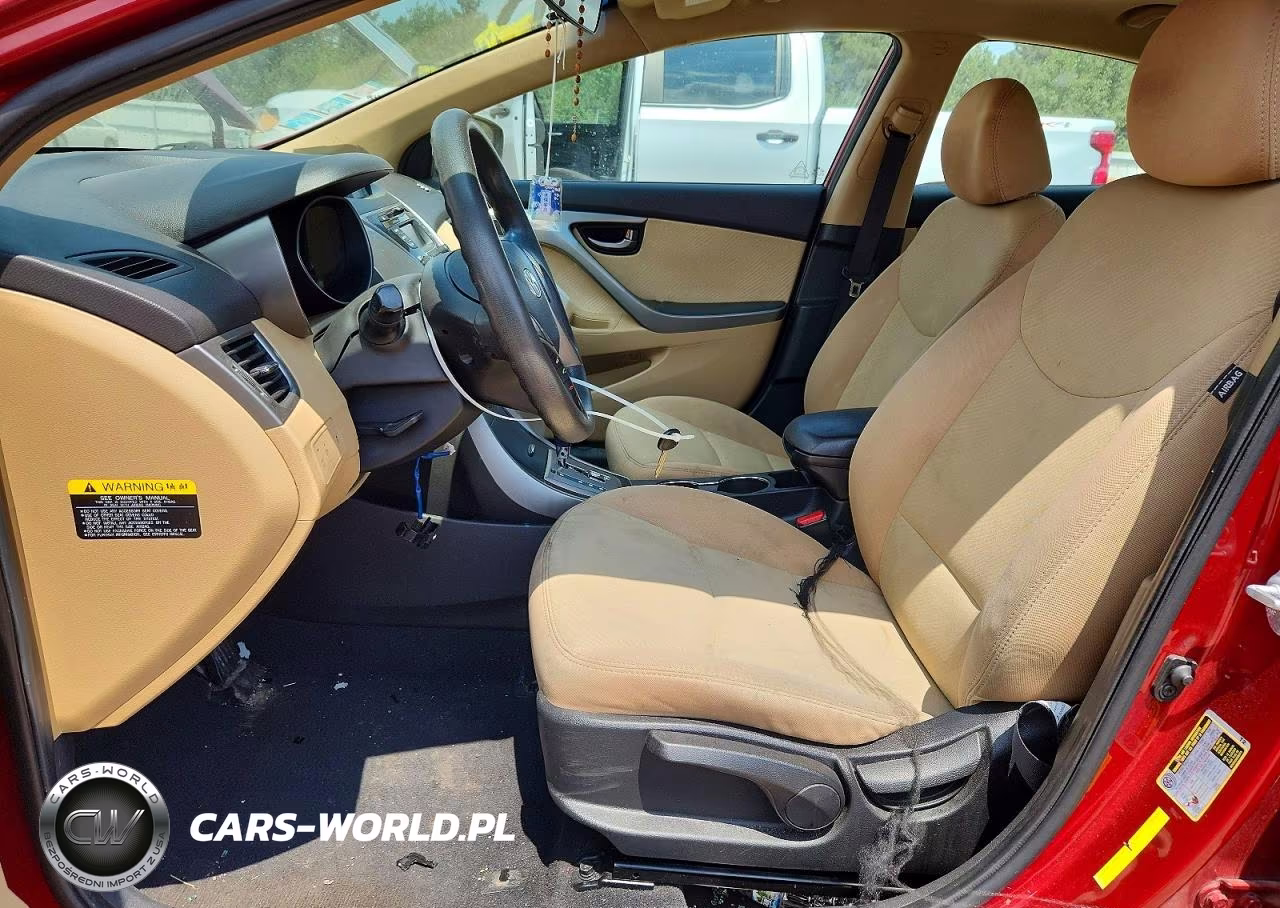 2013 Hyundai Elantra Gls VIN:5NPDH4AE1DH448316 - 7