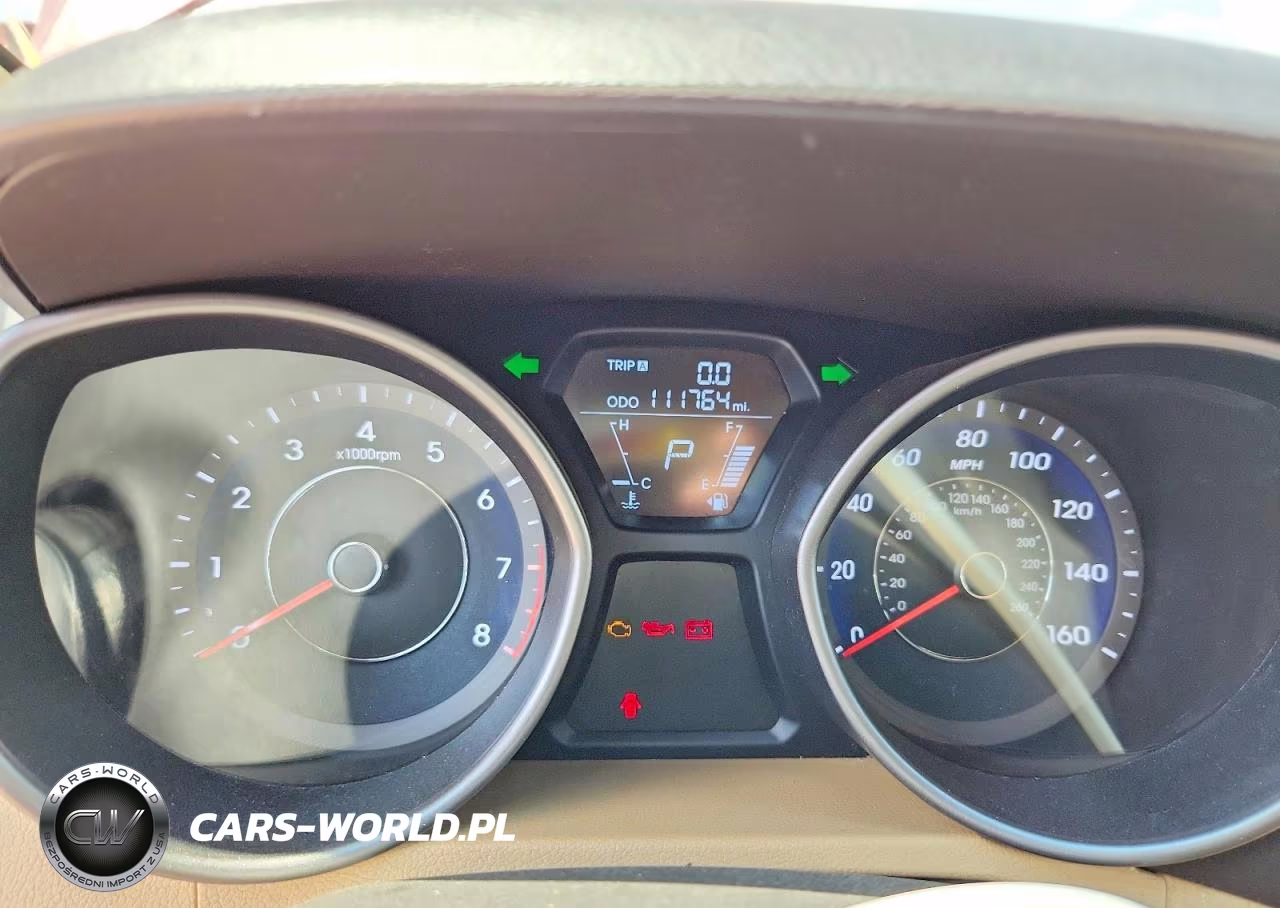 2013 Hyundai Elantra Gls VIN:5NPDH4AE1DH448316 - 9