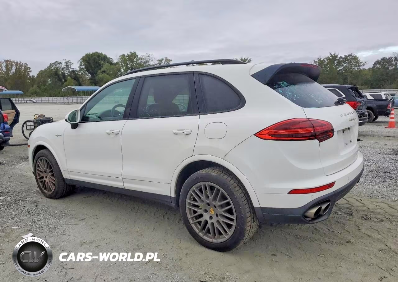 2017 Porsche Cayenne Se Hybrid Platinum VIN:WP1AE2A27HLA70329 - 2