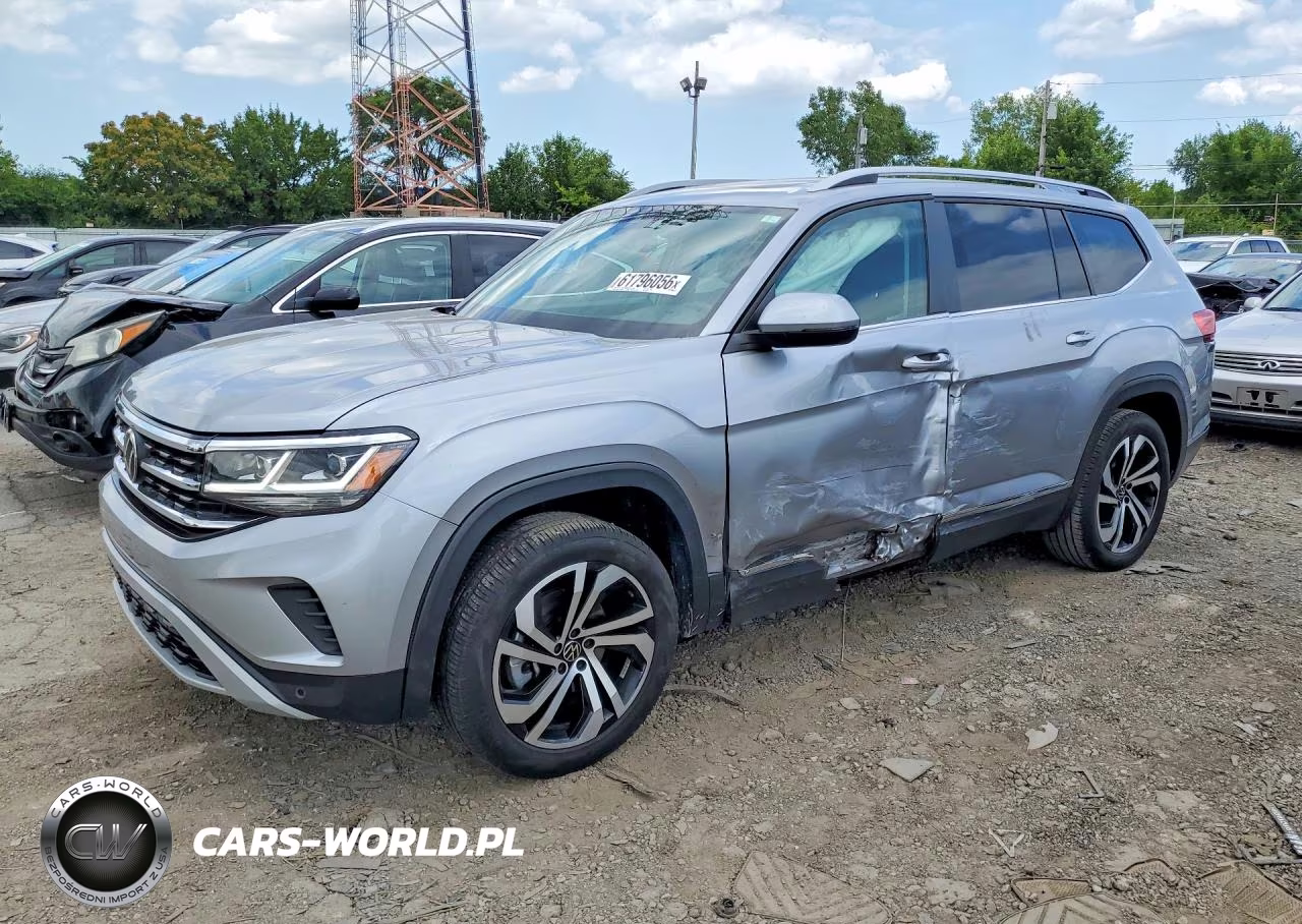 2022 Volkswagen Atlas Sel VIN:1V2BR2CA4NC553222 - 1