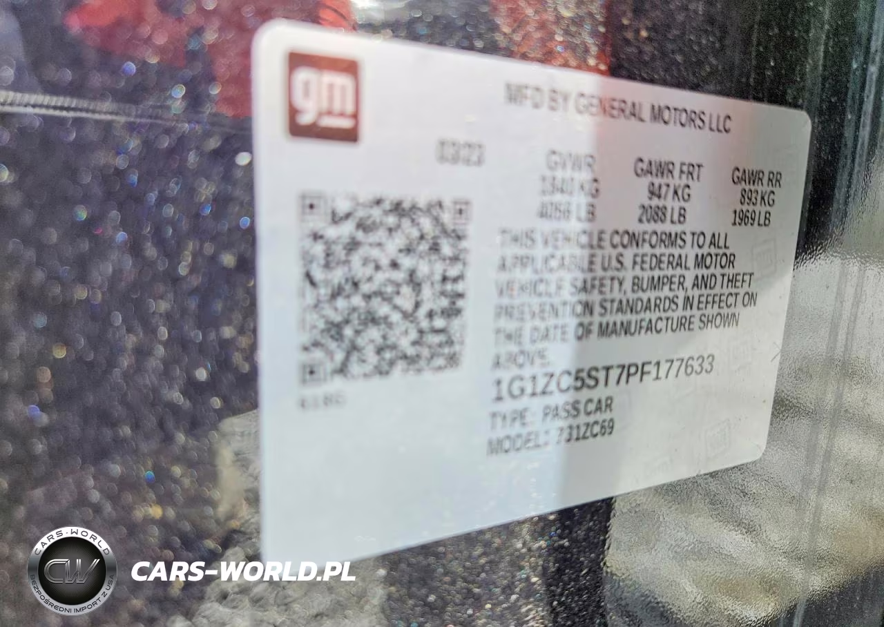 2023 Chevrolet Malibu Ls VIN:1G1ZC5ST7PF177633 - 12