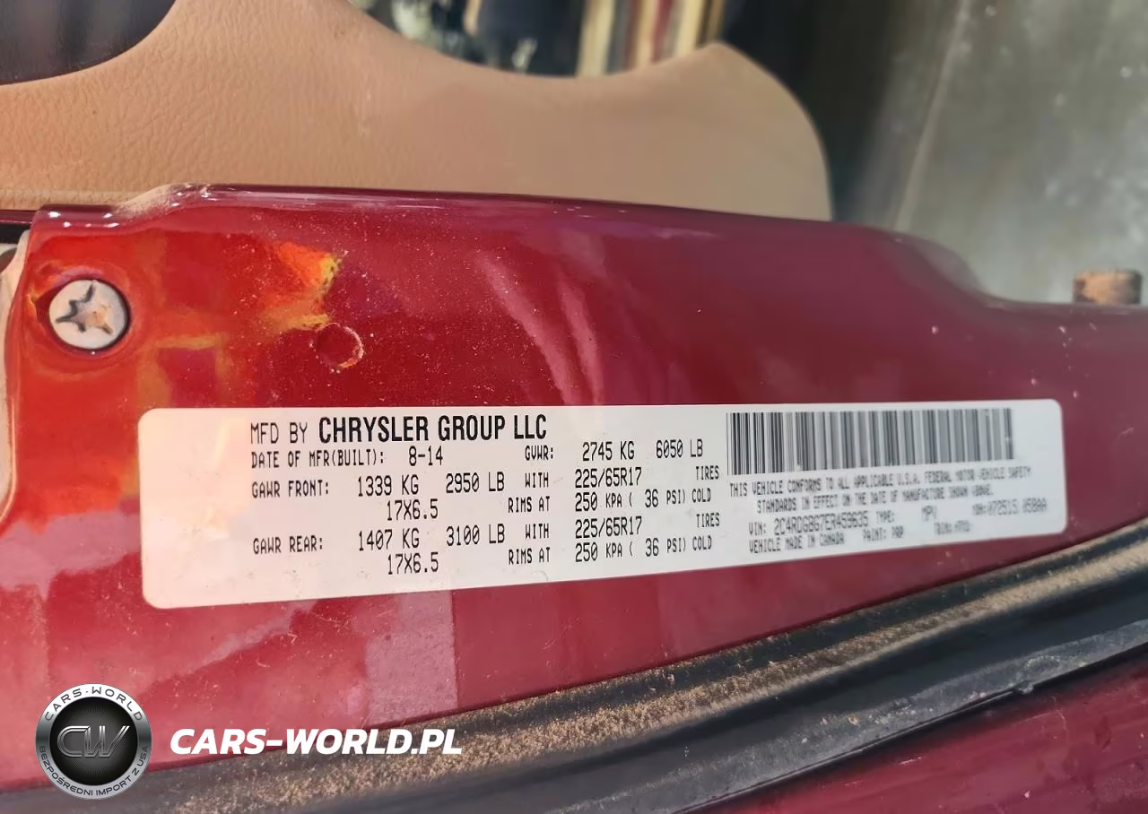 2014 Dodge Grand Caravan Se VIN:2C4RDGBG7ER459635 - 13