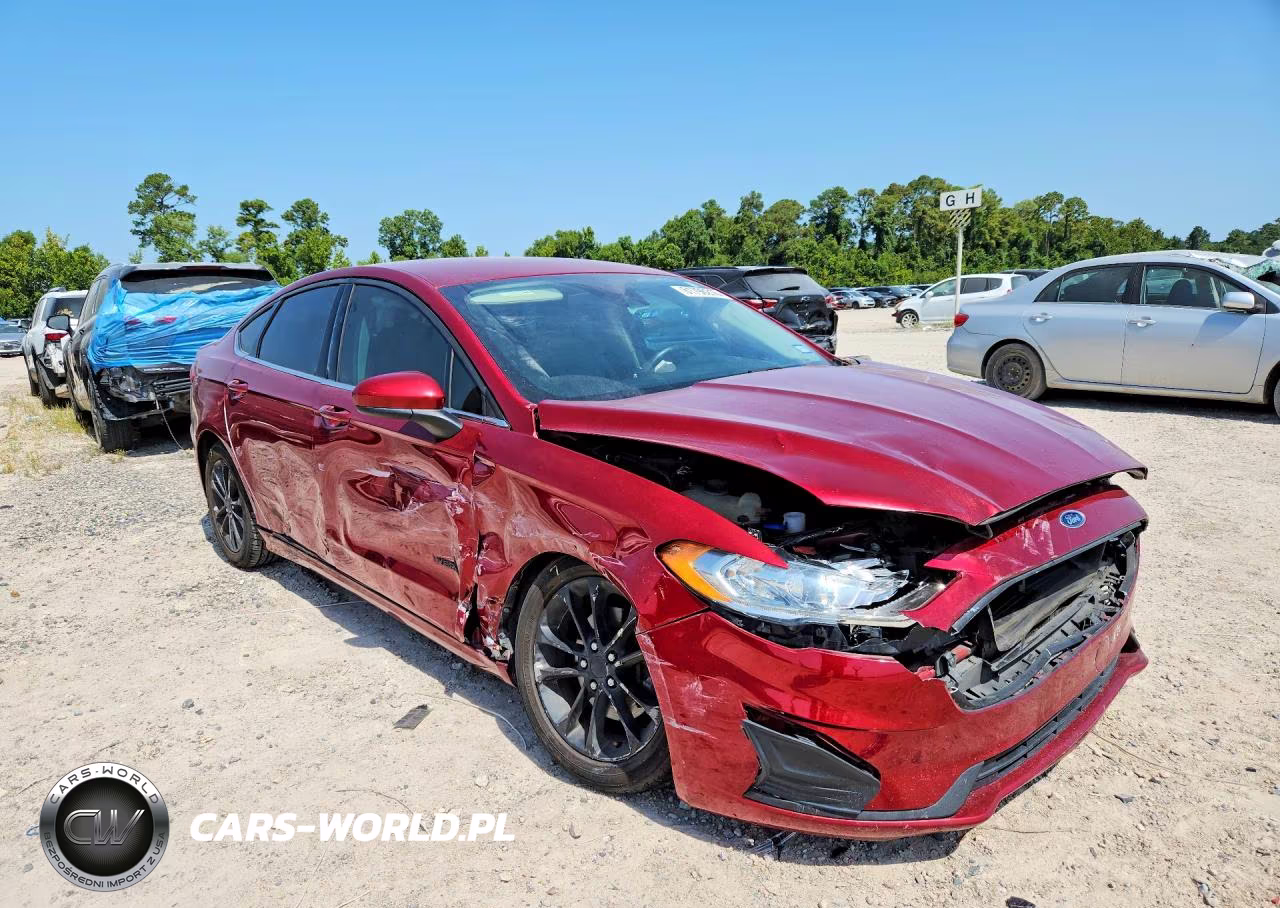 2019 Ford Fusion Se VIN:3FA6P0LU1KR242129 - 4