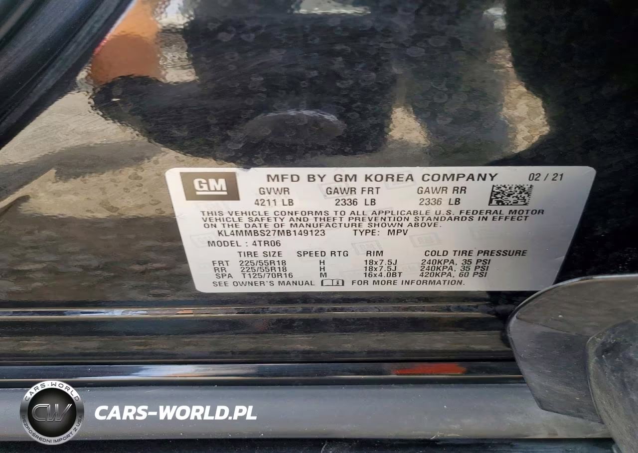 2021 Buick Encore Gx Preferred VIN:KL4MMBS27MB149123 - 13