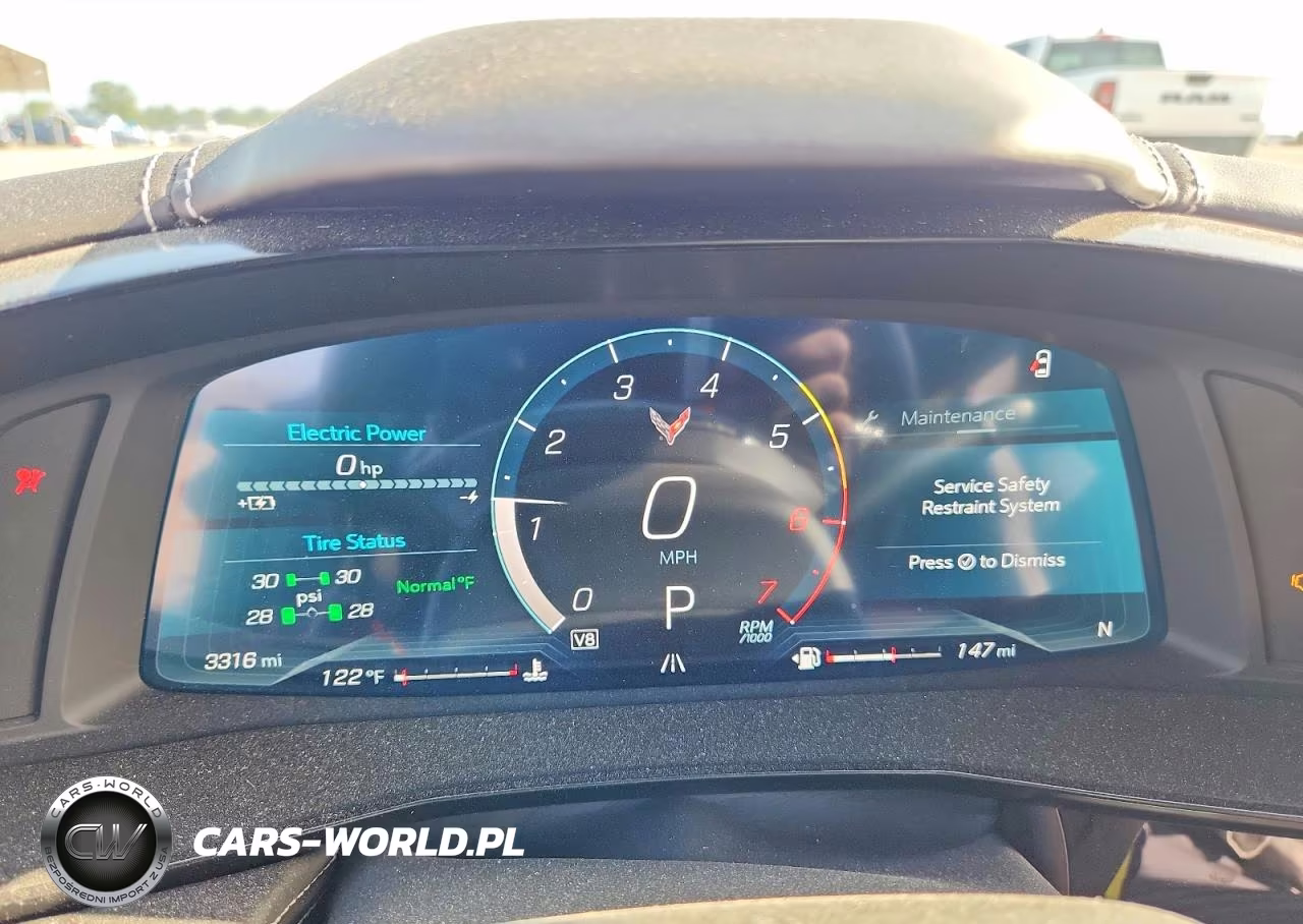 2025 Chevrolet Corvette E-Ray 3Lz VIN:1G1YM3D4XS5500543 - 9