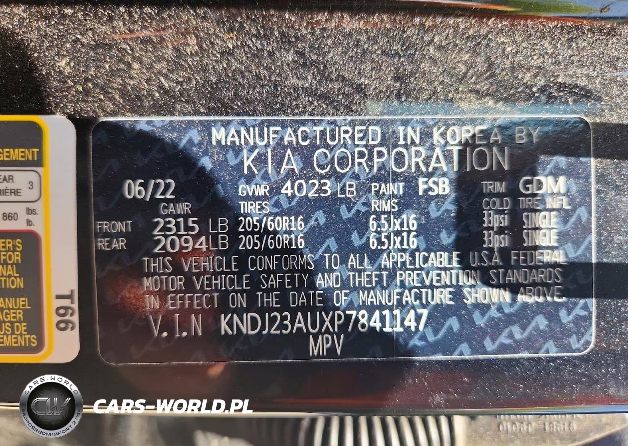 2023 Kia Soul Lx VIN:KNDJ23AUXP7841147 - 13